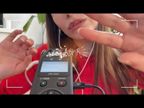Highly intense Tascam Sounds 🐞ASMR (Mic Cover Sounds, TkTk)