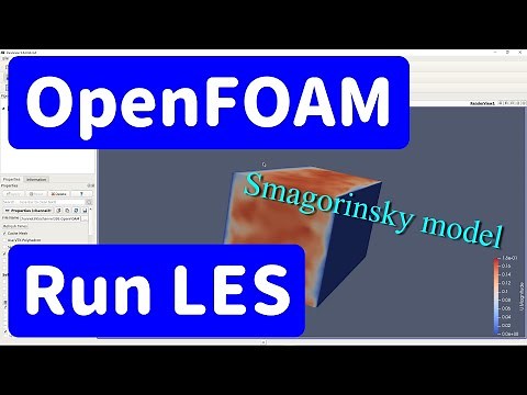 【OpenFOAM tutorial#4】How to run LES Smagorinsky model【fluid mechanics】