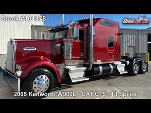 2005 KENWORTH W900L - 101878 - SOLD