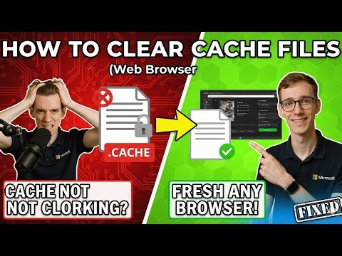 How to Clear CACHE Files (Web Browser)