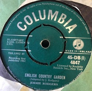 Jimmie Rodgers - English Country Garden