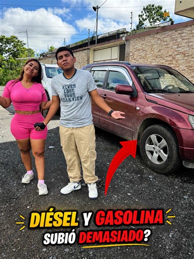 Llené mi tanque de diésel y gasolina… y el precio subió demasiado 😨⛽ #ecuador🇪🇨 #diesel #g#gdanielnoboa