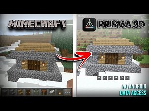 How to convert Your Minecraft world to 3d model using Mobile . // Tutorial //