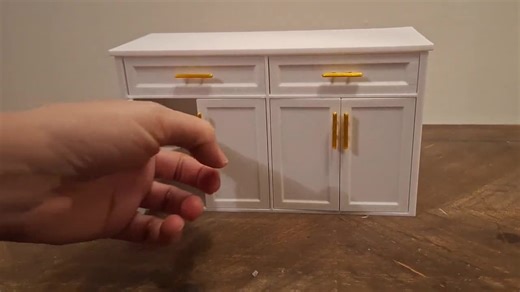 1:6 Scale Miniature Kitchen Island / Mini Verse Kitchen Island/mini Verse Furniture /all Shipments to the USA Are Tariff & Duties Prepaid - Etsy