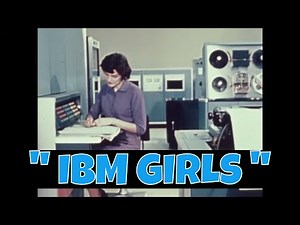 1950s/1960s " IBM GIRLS " WOMEN IN DATA PROCESSING AND MANAGEMENT / MAINFRAME COMPUTERS 17684