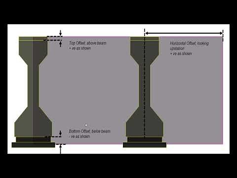 Placing concrete diaphragms in OpenBridge Designer