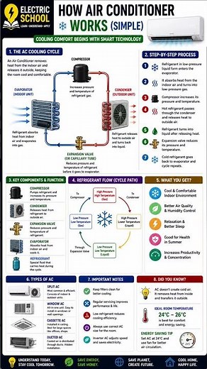 How AC Works | Air Conditioner Working Explained