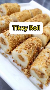 14K views · 412 reactions | Tikoy Roll Recipe 2cups of glutinous rice flour 1cup condensed milk 1 &1/4 cups water 1cup roasted ground peanut 1 cup Peanut butter for filling Steam niyo po 15-20mins (Medium heat) Naka kuha ko ng 16pcs na small cut Puhunan niyo per cut 7 pesos each You can sell 6pcs 85-100 bahala na kayo dumiskarte 殺 | Klin's Sweets by Che | Facebook
