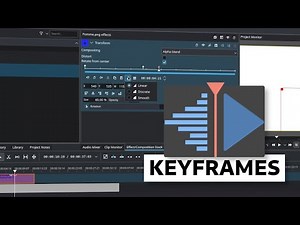 Comment créer des animations avec Kdenlive ? (Keyframes / Images clé)