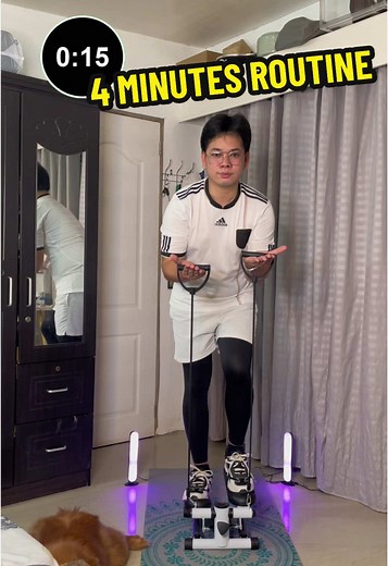 4-Minute Stepper Workout Routine for Home Fitness