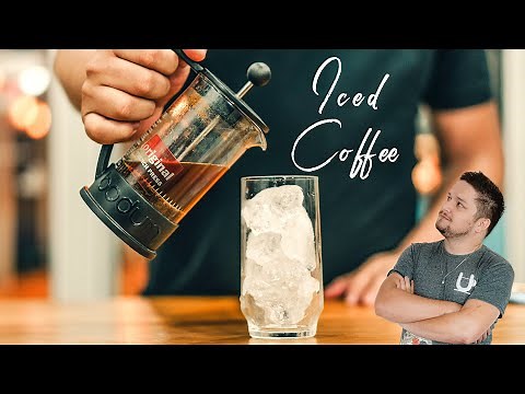ICED COFFEE - MAKE COLD COFFEE AT HOME