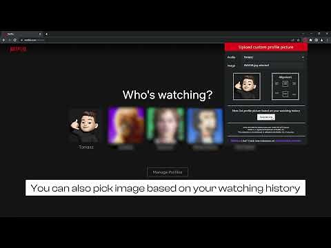 How to use Netflix Custom profile picture