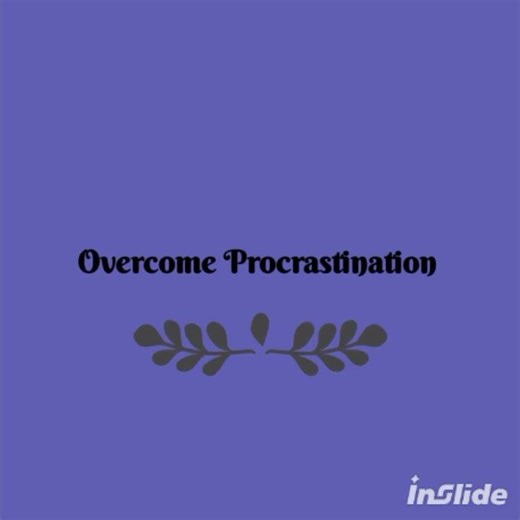 Daily Affirmations - Overcoming Procrastination