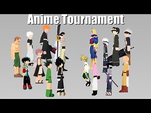 Anime Tournament FULL VERSION | Sticknodes Animation Movie