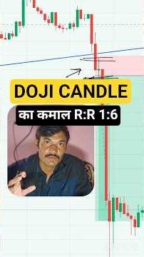 Doji Candle Trading Setup 🔥 No Indicator Need #trading #shorts
