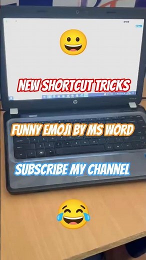 Funny Emoji Shortcut Trick #youtube #windows