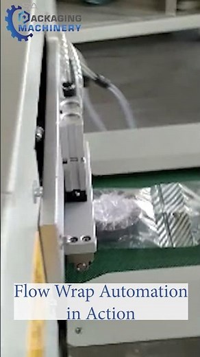 High Speed Flow Wrap Machine for Hardware Parts | Efficient Packaging in Action