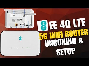 EE 4G Sim Router Unbxoing & Setup | EE 4G WIFI router Setup First time