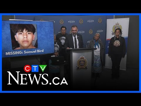 Full news conference: Edmonton Police Service says it is searching for Samuel Bird's remains
