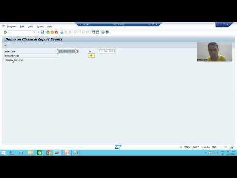 67 - ABAP Programming - Classical Rep Events - AT SELECTION-SCREEN ON HELP REQUEST FOR FIELD Part1