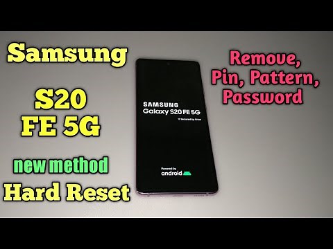 Samsung S20 FE 5G Hard Reset