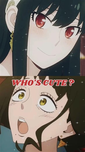 Yor Forger ♥️ VS Melinda Desmond 💚 #shorts #trending #anime #awv #spyxfamily #cute