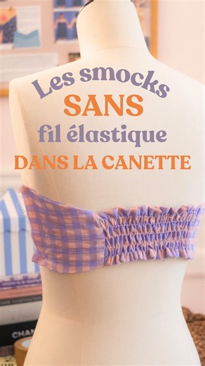 Si tu as besoin de plus d’accompagnement qu’un Réel, j’ai en stock un cours consacré aux 3 techniques que j’utilise lorsque je fais des smocks sur mes patrons. 3 techniques, parce que je ne les utilise pas forcément pour les mêmes types de projets. J’en parle plus longuement dans ce cours 😉 . COMMENT FAIRE ? 1. Aller sur ➡️ Apolline-patterns.com 2. Menu : Les cours vidéos. Option 1 : Vidéo à l’unité » > « 3 techniques de smocks ». Option 2 : S’abonner au Studio, 9,90€ par mois, accès à l’ensemb