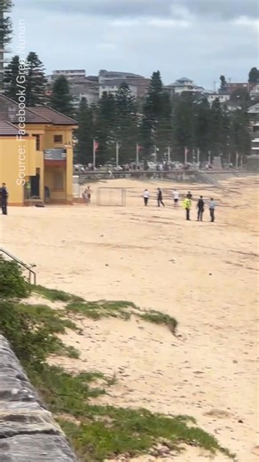 #DTTV: A man is fighting for life after a shark attack while surfing off North Steyne near Manly - the third attack in Sydney in just over 24 hours . The surfer, in his 20s, was dragged unconscious from the water. SEE THE LATEST ▶️ https://bit.ly/3LI4qML | Daily Telegraph