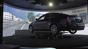GM takes us for an exclusive ride in its 360-degree simulator