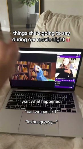 Love our movie nights #longdistance #scener #watchparty