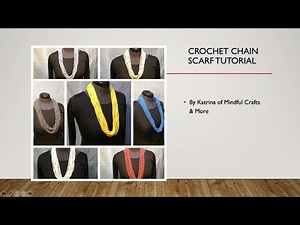Crochet Chain Scarf Pt 1