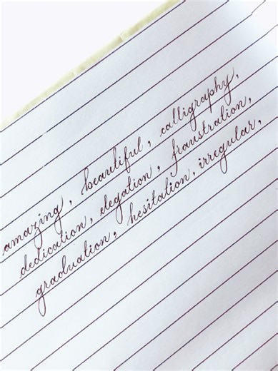 The most elegant handwriting in the world #smooth #handwriting #tik_tok #fyp #magicalhandwriting