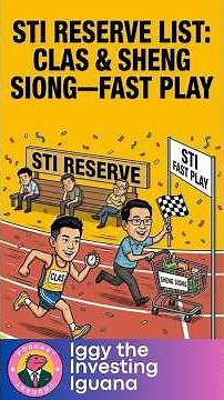 🇸🇬 STI Reserve List: CLAS and Sheng Siong’s Big Upgrade | 🦖
