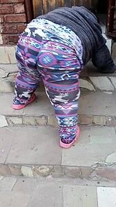 Princess climbing the stairs by hands..,if I am not there for her to hold on to ..😊🙏❤️ | Princess Sophia's Wellness