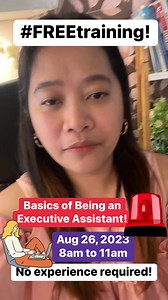 11K views · 361 reactions | Basics of Being an Executive Assistant FREE training! #howtobecomeaVA #freeonlinetraining #wfhjobs #wfhjobs2023 | Coach Jenny - VA Mom | Facebook