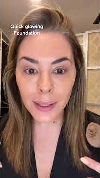 QUICK, EASY GLOWY FOUNDATION MAKEUP TUTORIAL