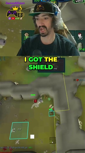 OSRS Shield Left Half Acquired! #shorts