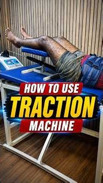 How to Use Lumbar Traction Machine Correctly | Back Pain & Sciatica Relief | Physiotherapy Guide
