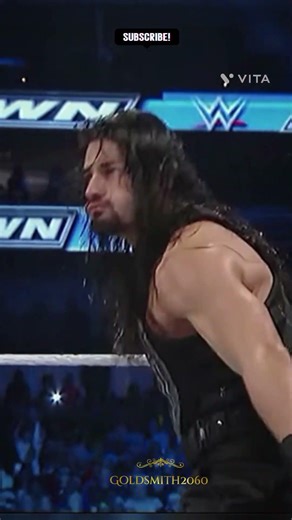 Roman Reigns super man puch #wwe #youtubeshorts