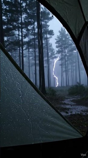 Hayoo Take a breath. The world can wait #rain #asmr #camping