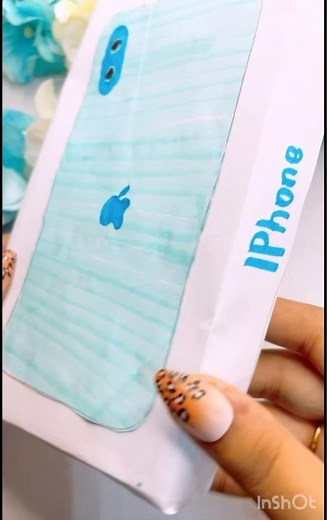 Paper iPhone 16 tutorial #diy #papercraft