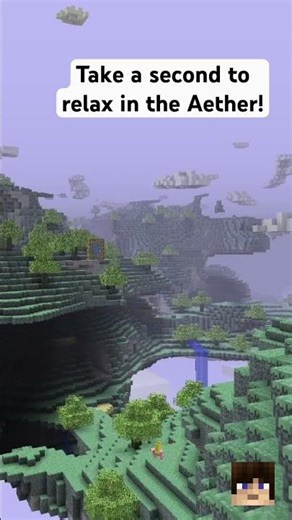 Relax with the BEST Minecraft Mod! #aether #minecraft #nostalgia #minecraftshorts Moog City 3