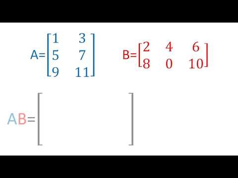 Producto de matrices 2x3 y 3x2 | Álgebra lineal