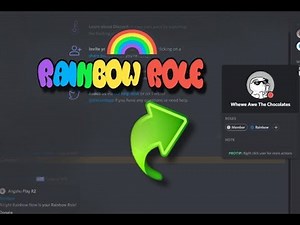 RAINBOW ROLE IS BACK 2019 RAINBOW ROLE DISCORD