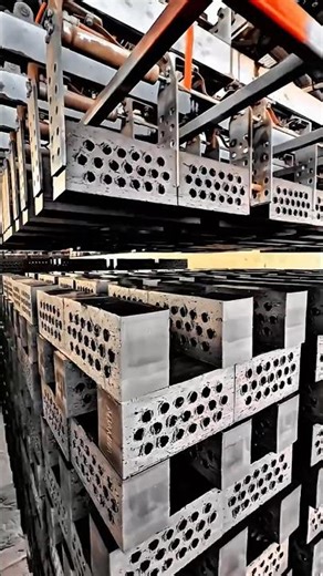 Hollow Brick Forming Work Tool for Efficient Brick Production #worktool