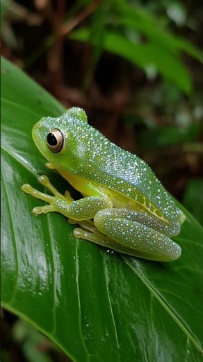 The Transparent Glass Frog