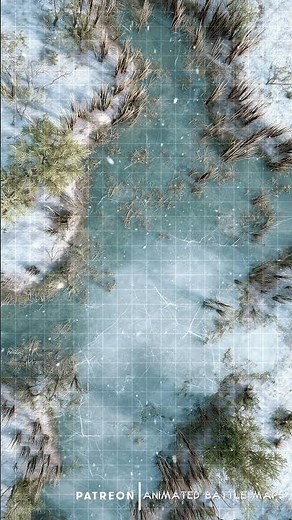 D&D | Coldmarsh Part 3 Grid | Animated Battle Maps