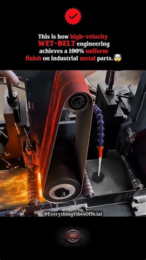 Automated Wet-Belt Surface Finishing & Precision Deburring 🤯