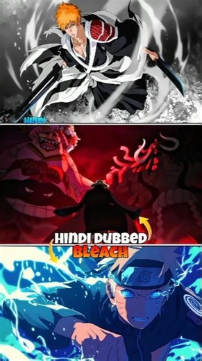 ||Bleach Hindi dubbed||👀📈#shorts #anime