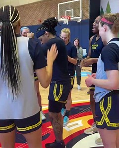 do your birthday dance, Emma! the squad helped celebrate Emma Cannon's birthday today after practice with a (vegan) cake. 🎂❤️ | Indiana Fever